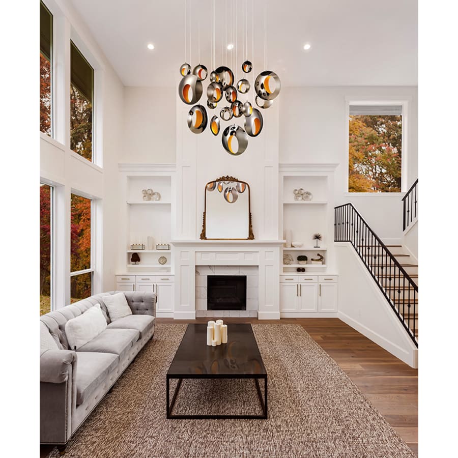 Arlington 19 Light 51" Wide LED Multi Light Pendant