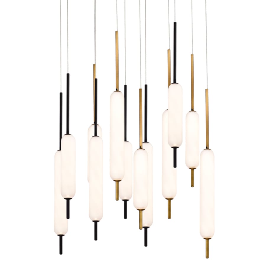 Cumberland 12 Light 22" Wide LED Multi Light Pendant