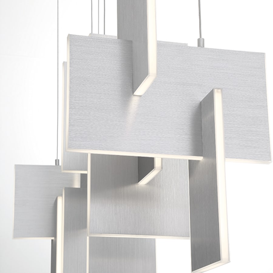 Coburg 42" Wide LED Linear Chandelier