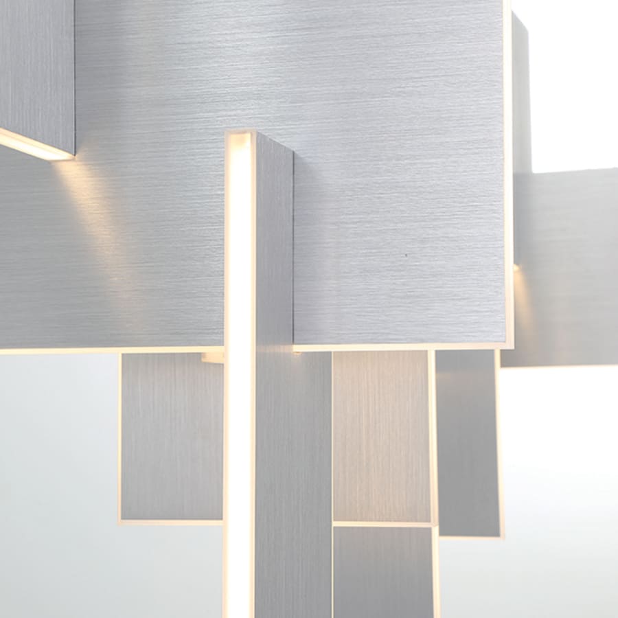 Coburg 42" Wide LED Linear Chandelier