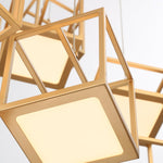 Ferro 32" Wide LED Suspension Multi Light Pendant