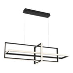 Bordo 3 Light 56" Wide LED Abstract Chandelier
