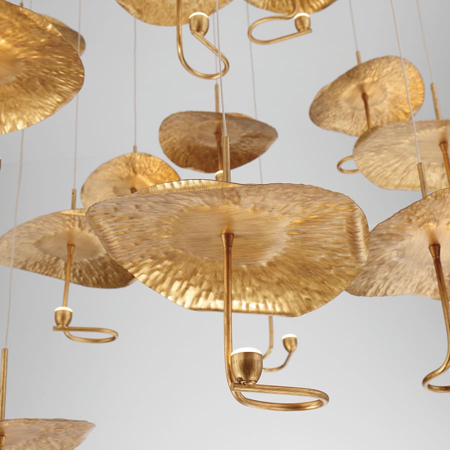 Lagatto 16 Light 52" Wide LED Suspension Multi Light Pendant