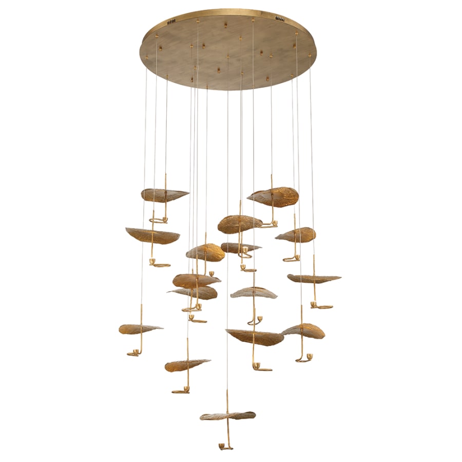 Lagatto 16 Light 52" Wide LED Suspension Multi Light Pendant