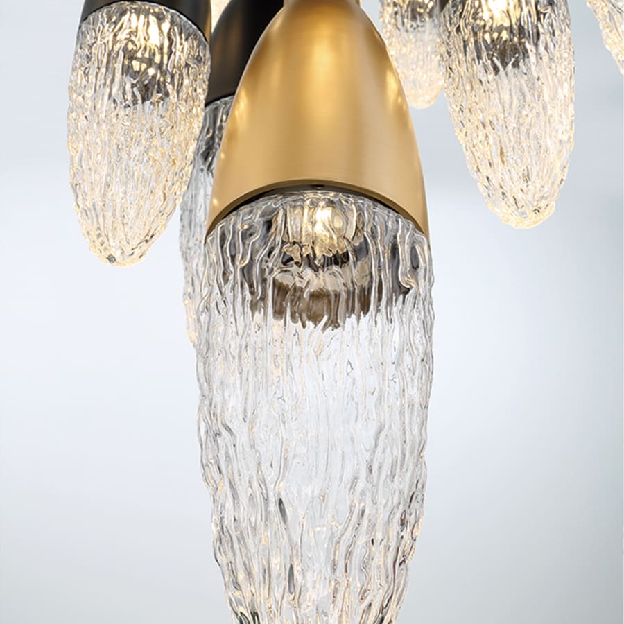 �crou 22 Light 40" Wide Suspension Multi Light Pendant