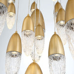 �crou 22 Light 40" Wide Suspension Multi Light Pendant