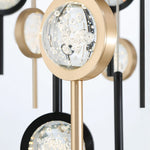 Barletta 40" Wide LED Suspension Multi Light Pendant