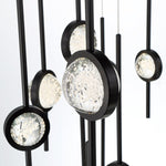 Barletta 40" Wide LED Suspension Multi Light Pendant
