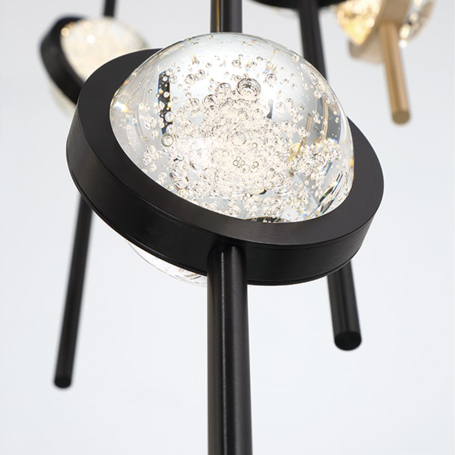 Barletta 40" Wide LED Suspension Multi Light Pendant