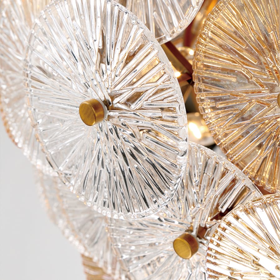 Sue-Anne 27 Light 40" Wide Abstract Chandelier