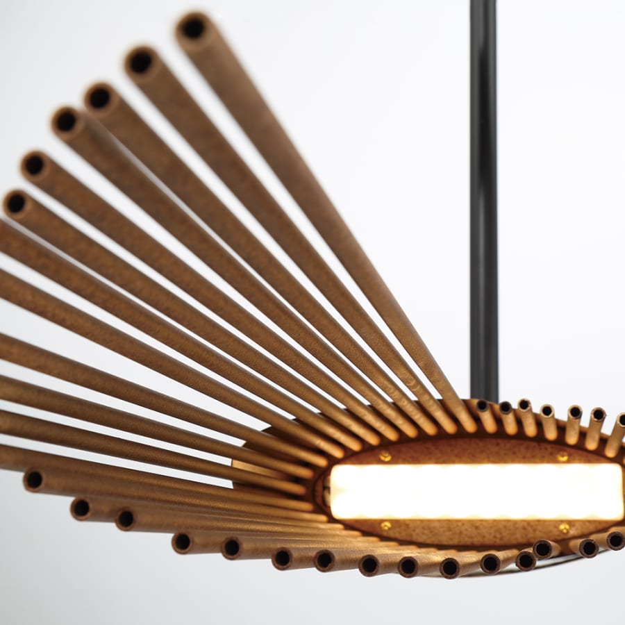 Umura 3 Light 52" Wide LED Abstract Multi Light Pendant
