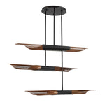 Umura 3 Light 52" Wide LED Abstract Multi Light Pendant