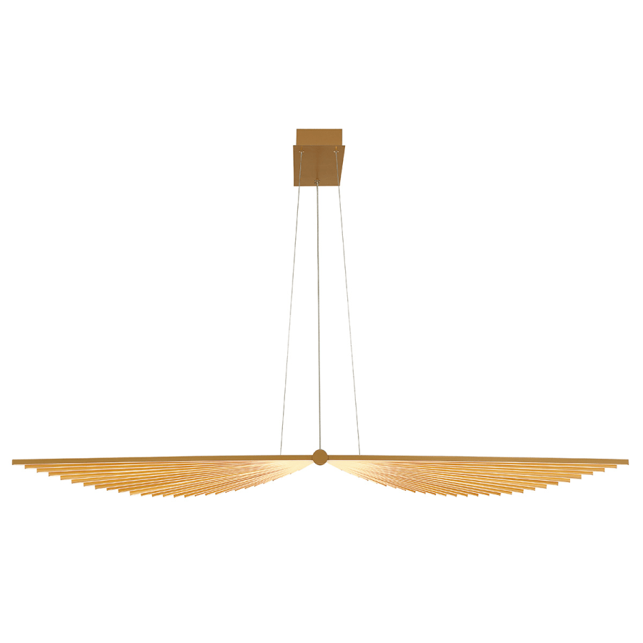 Seraph 59" Wide 3000K LED Linear Chandelier