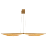 Seraph 59" Wide 3000K LED Linear Chandelier