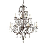 Generation Lighting - F1938/8+4MBZ - Feiss Lighting-Chateau Chandelier 12 Light