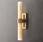 Ravelle Milk Glass Linear Sconce