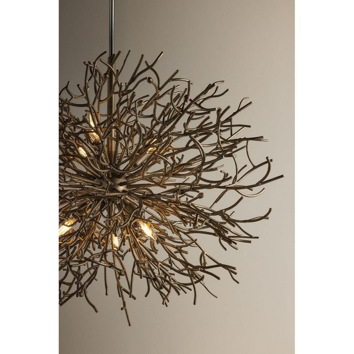 Troy Lighting - F6096-VZ - Sierra - 6 Light Chandelier-26.25 Inches Tall and 32 Inches Wide