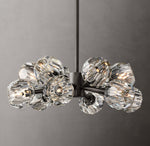 Boule De Cristal Clear Glass Round Chandelier 24"