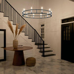 Bailey Street Home - 147-BEL-1284171 - Hitchings Leaze - 10 Light Chandelier In Traditional Style-6.5 Inches Tall and 50 Inches Wide