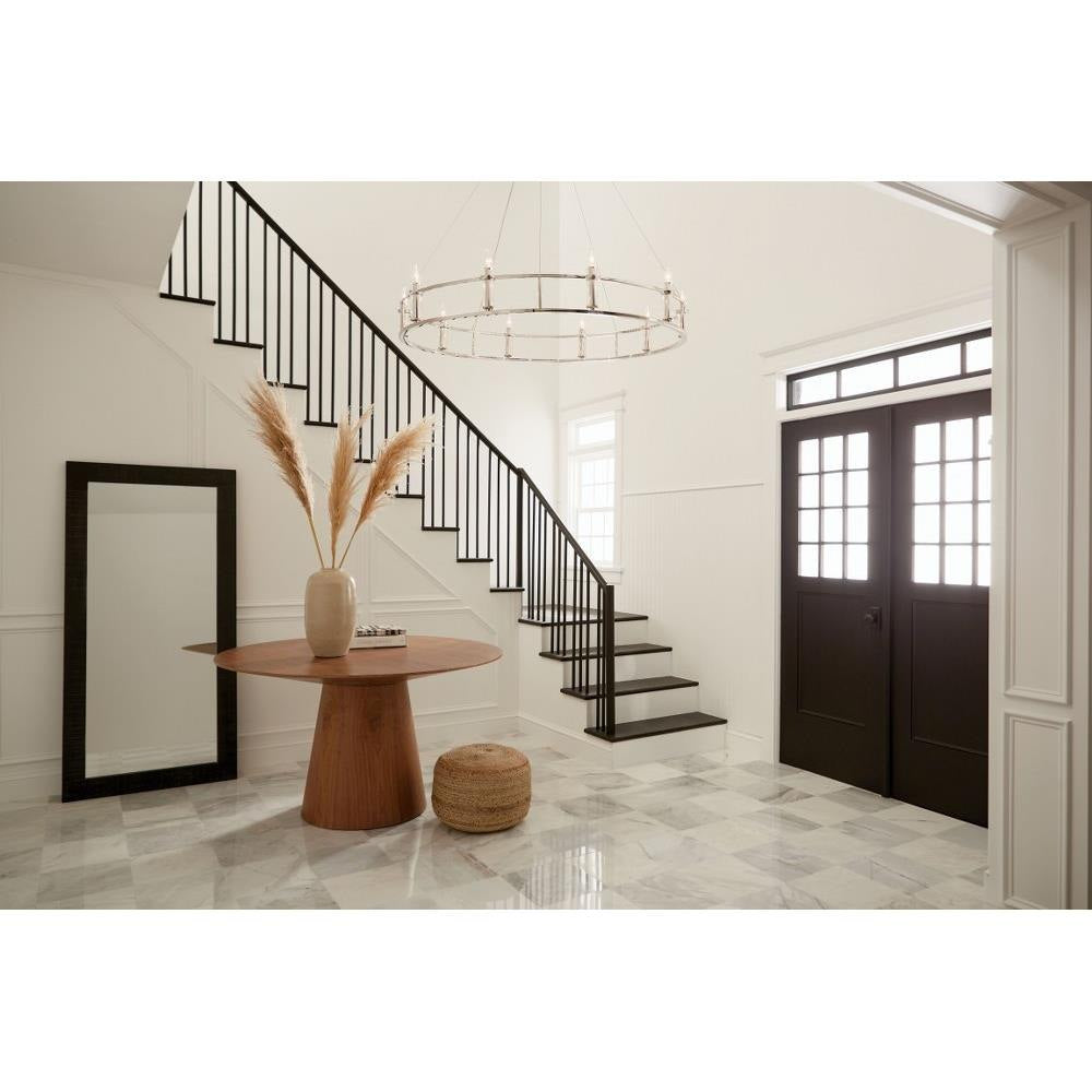 Bailey Street Home - 147-BEL-1284171 - Hitchings Leaze - 10 Light Chandelier In Traditional Style-6.5 Inches Tall and 50 Inches Wide