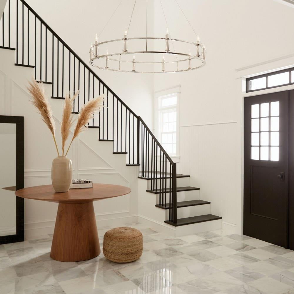 Bailey Street Home - 147-BEL-1284171 - Hitchings Leaze - 10 Light Chandelier In Traditional Style-6.5 Inches Tall and 50 Inches Wide