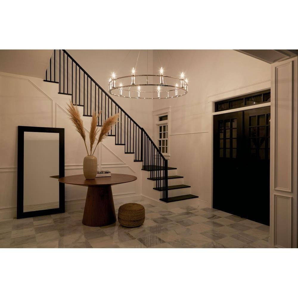 Bailey Street Home - 147-BEL-1284171 - Hitchings Leaze - 10 Light Chandelier In Traditional Style-6.5 Inches Tall and 50 Inches Wide