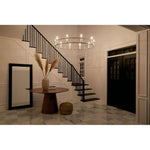 Bailey Street Home - 147-BEL-1284171 - Hitchings Leaze - 10 Light Chandelier In Traditional Style-6.5 Inches Tall and 50 Inches Wide