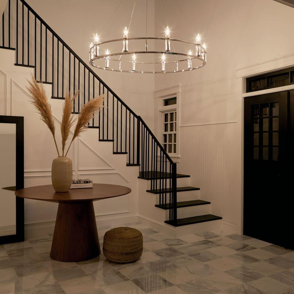Kichler Lighting - 52491BNB - Rosalind - 10 Light Chandelier In Traditional Style-6.5 Inches Tall and 50 Inches Wide