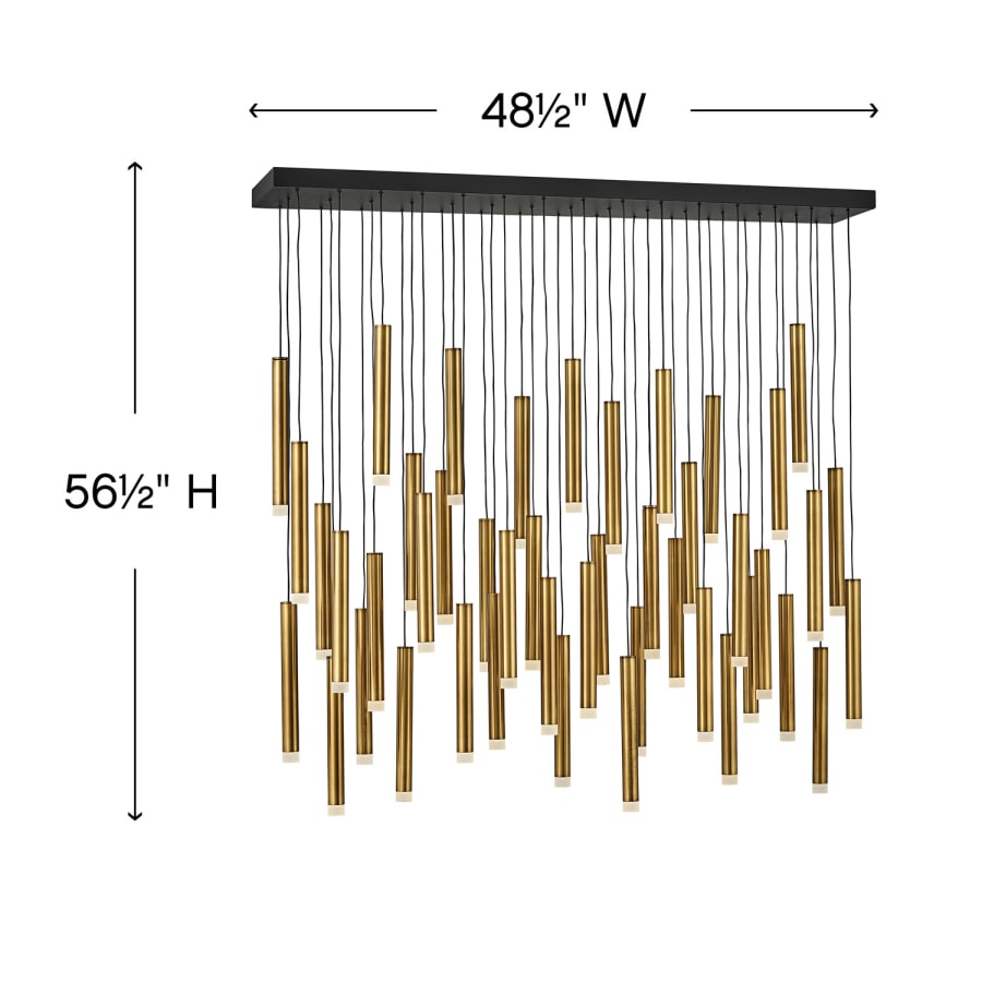 Harmony 45 Light 48" Wide LED Multi Light Pendant
