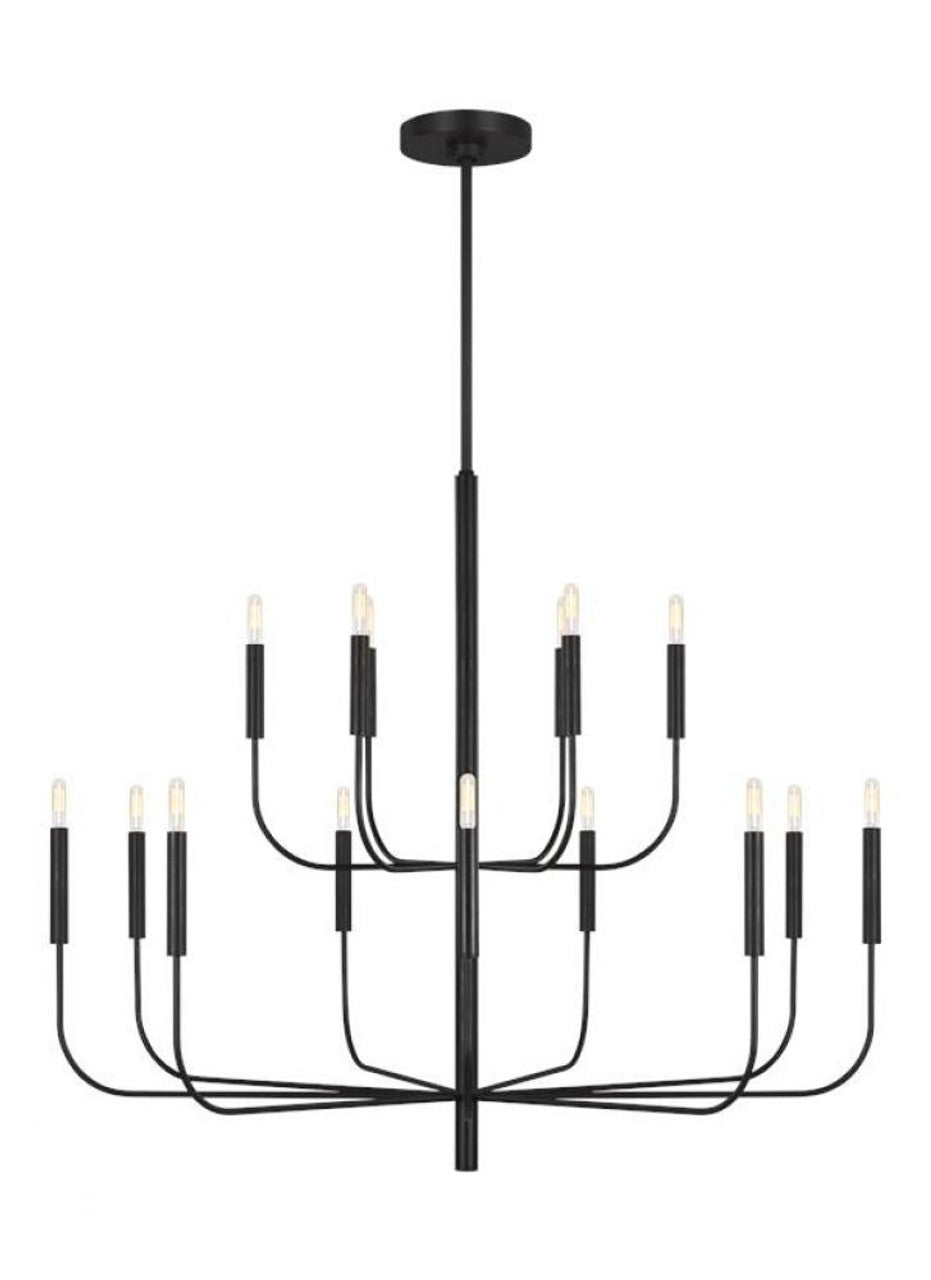 Brianna 15 Light Large Two-Tier Chandelier