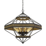 Cal Lighting - FX-3702-9 - Alicante - 9 Light Chandelier In Industrial Style-33.5 Inches Tall and 35.5 Inches Wide