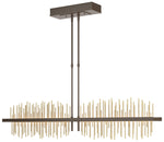 Gossamer 51.9" Wide Large Bronze And Modern Brass LED Pendant