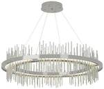 Gossamer Circular LED Pendant - Sterling - Platinum
