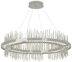 Gossamer Circular LED Pendant - Sterling - Sterling