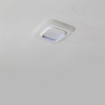 Double Square Shaped Flush Mount Light over Kitchen Sink LED Ceiling Light