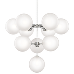Stellar Chandelier, 24-Light, Black, 30"W (C75324BKOP 305UT85)