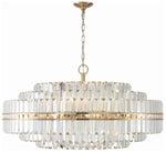 Hayes 32 Light Aged Brass Chandelier