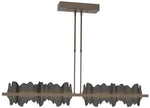 Hildene 51.9" Bronze & Black Short LED Pendant