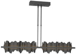 Hildene 51.9" Wide Large Black And Black LED Pendant