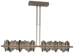 Hildene 51.9" Wide Large Bronze And Oil Rubbed Bronze LED Pendant