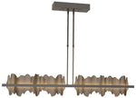 Hildene 51.9" Wide Large Oil Rubbed Bronze And Bronze LED Pendant