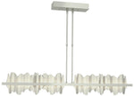 Hildene 51.9" Wide Large Sterling And Sterling LED Pendant