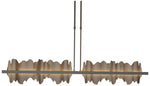 Hildene 51.9"W Bronze Accented Large Oiled Bronze Short Height LED Pen