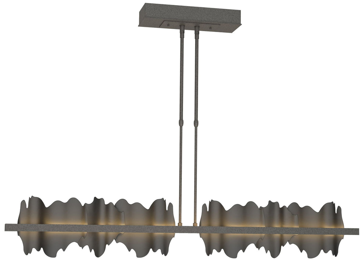 Hildene Large LED Pendant - Iron - Black