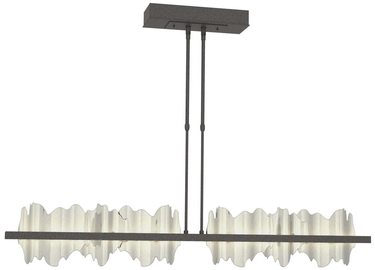 Hildene Large LED Pendant - Iron - Sterling