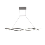 Interwoven Waves LED Modern Pendant Lighting Hanging Lamp Island Lights
