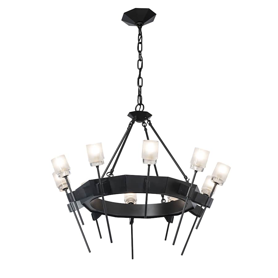 Echo 10 Light 33" Wide Chandelier