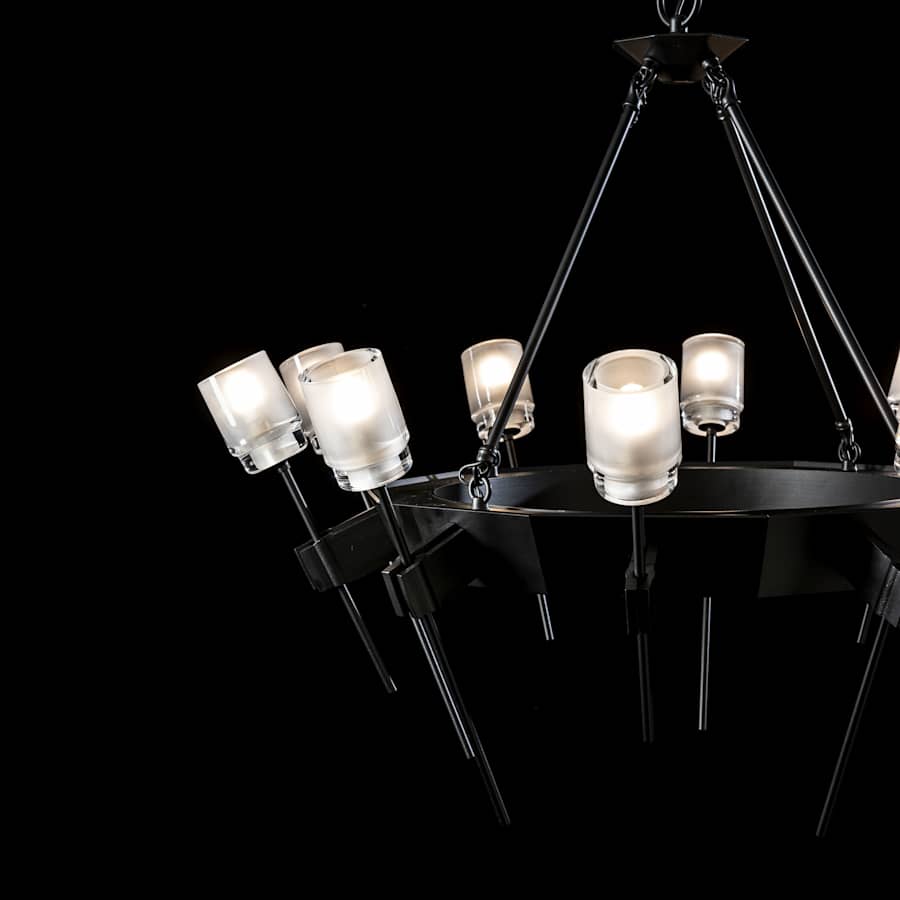Echo 10 Light 33" Wide Chandelier