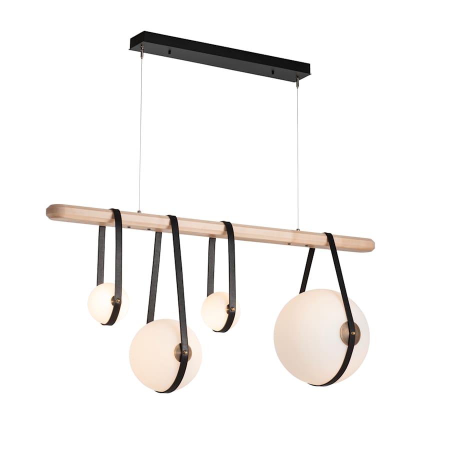 Derby 52" Wide LED Linear Chandelier