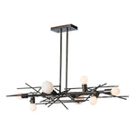 Brindille 8 Light 54" Wide LED Abstract Linear Pendant